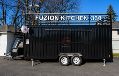Container Food Trailer for Sale USA